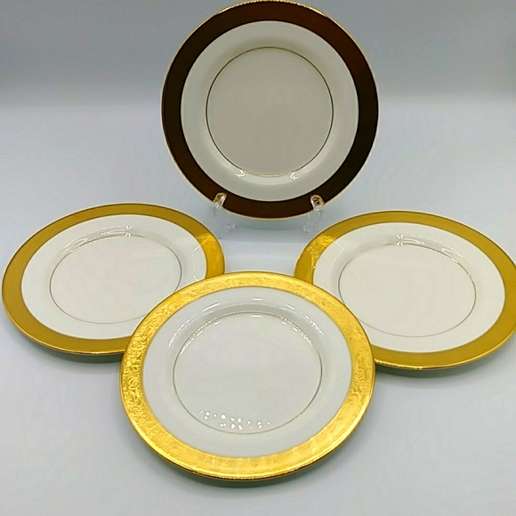 COPY- Set of 4 Mikasa Harrow Bone China, Bread & Butter Plates - Picture 1 of 7